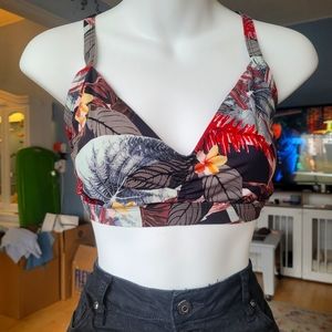 2/$60-BIKINI TOP- TROPICAL PRINT